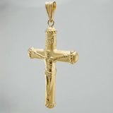 Dije Cruz Cristo 5 g / 6.4 cm Oro Amarillo 18K