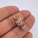 Dije Gata 4.65gr / 2.8cm / Oro 18K &