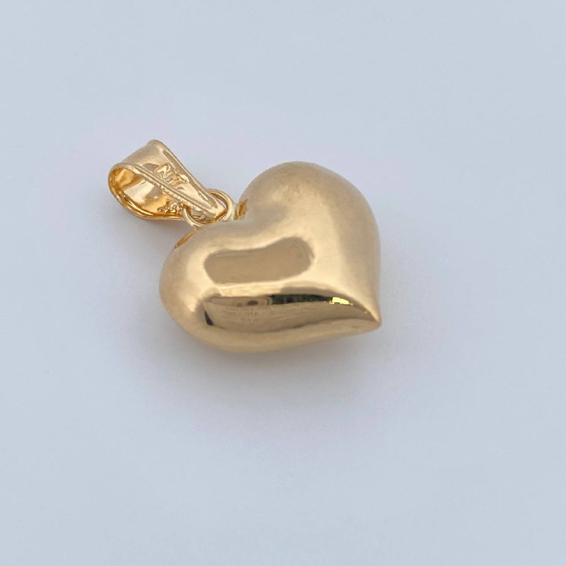 Dije Corazon 1.25gr / 2.4cm / Oro Amarillo 18K &