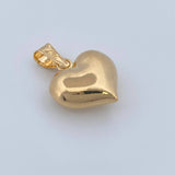 Dije Corazon 1.25gr / 2.4cm / Oro Amarillo 18K &