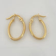 Candongas Juli Ovaladas 1.05 g / 1.7 cm Oro Amarillo 18K