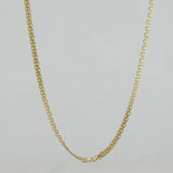 Cadena China 8 g / 72.2 cm / 2.43 mm Oro Amarillo 18K