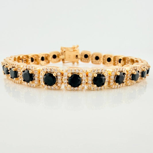 Pulso Tennis 24.05 g / 18.6 cm / 6.7 mm Oro Amarillo 18K