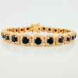 Pulso Tennis 25.05 g / 19.2 cm / 6.8 mm Oro Amarillo 18K