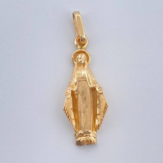 Dije Virgen Milagrosa 2.5gr / 2.9cm / Oro Amarillo 18K &