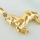 Dije Caballo 0.55 g / 1.8 cm Oro Amarillo 18K