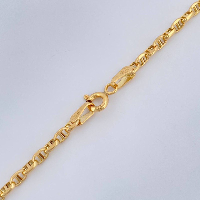 Cadena Marinera 4.9gr / 60cm / Oro Amarillo +3 18K &