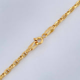 Cadena Marinera 4.9gr / 60cm / Oro Amarillo +3 18K &