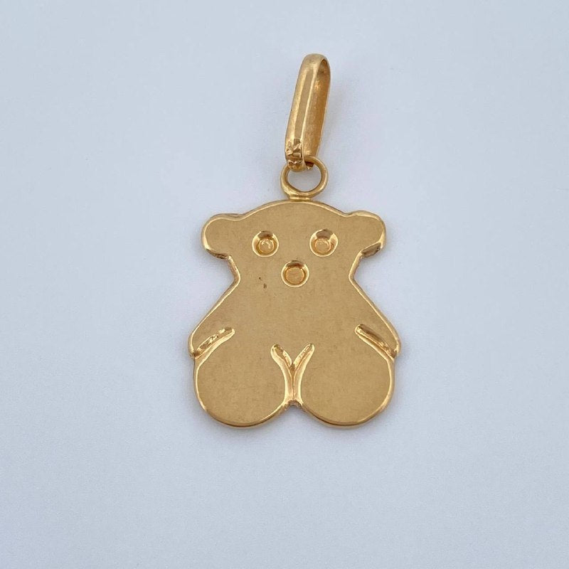 Dije Oso 1.1gr /  cm-2.7cm / Oro Amarillo 18K &