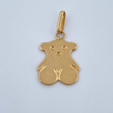 Dije Oso 1.1gr /  cm-2.7cm / Oro Amarillo 18K &