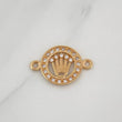 Herraje Corona 1.25 g / 1.8 cm Oro Amarillo 18K