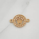 Herraje Corona 1.25 g / 1.8 cm Oro Amarillo 18K