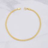 Pulso Chino 1.6g / 21cm / 2.7mm Oro Amarillo 18K