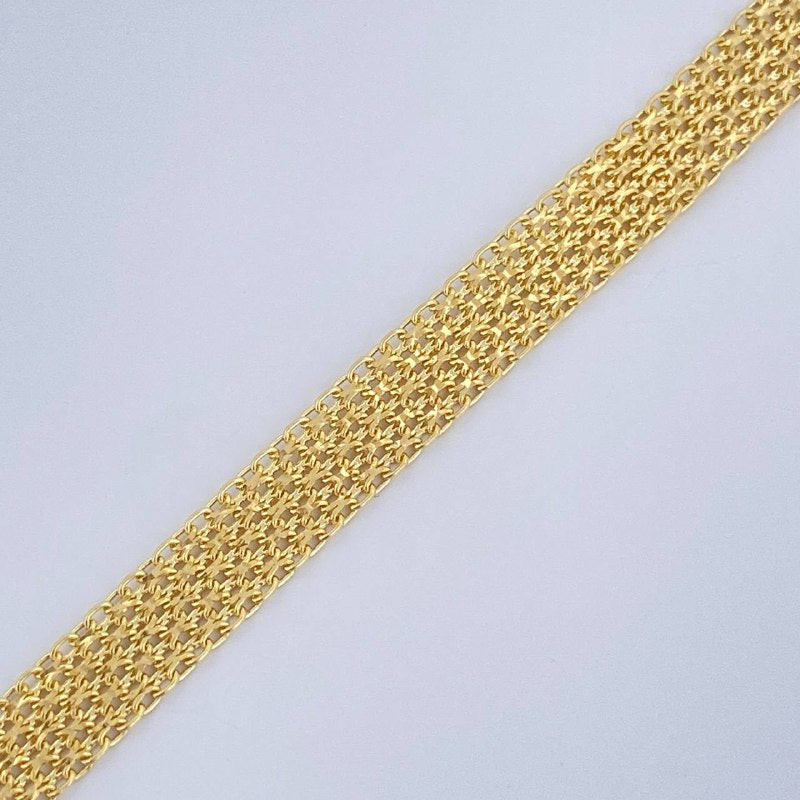 Pulso China 3.2gr / 18.3cm / Oro Amarillo +1 14K Italy $