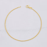 Pulso Franco 0.65g / 19.5cm / 1.1mm Oro Amarillo 18K