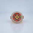 Anillo Ruleta Articulada 12.35gr / T10 3/4 / Tres Oros 18K $