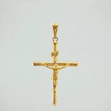 Dije Cruz Cristo 1.75 g / 5.5 cm Oro Amarillo 18K