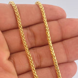 Cadena Franco 7.65gr / 61.5cm / Oro Amarillo +3 14K Italy $