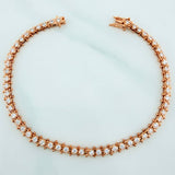 Pulso Tennis 10.45 g / 19 cm / 4.3 mm Oro Rosa 18K