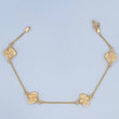 Pulso Trebol 3.15gr / 19cm / Oro 18K &