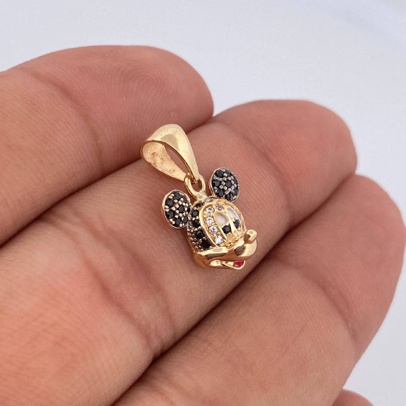 Dije Cabeza Raton 1.9gr / 1.9cm / Oro 18K $