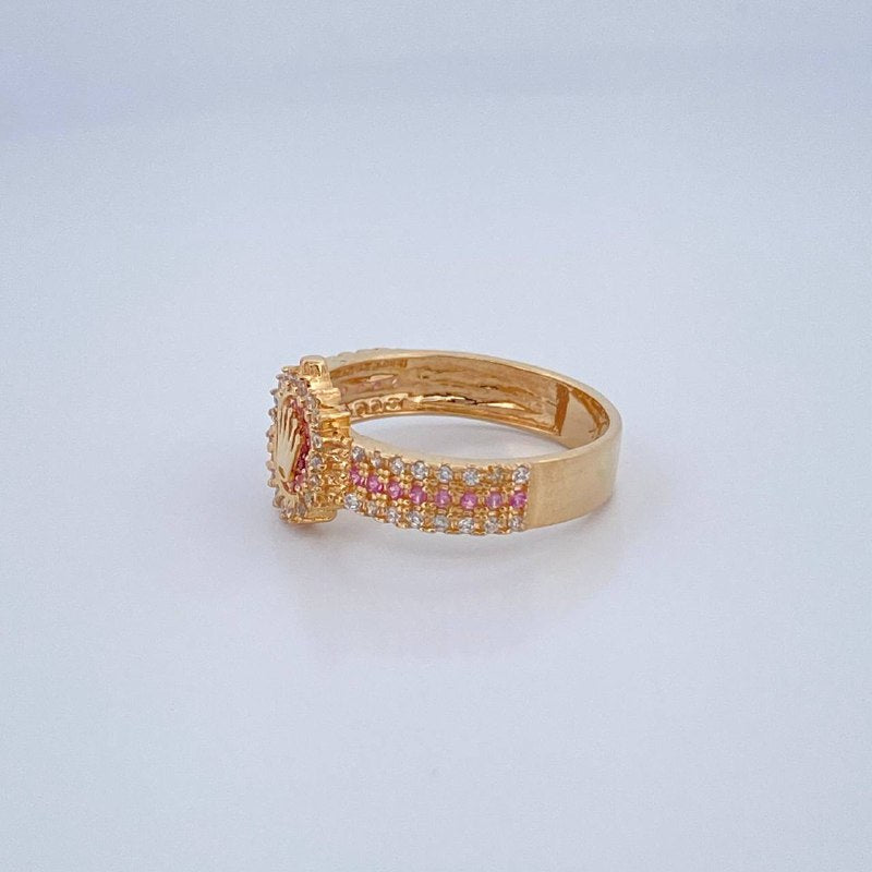 Anillo Corona Rx 3.85gr / T8 / Oro Amarillo 18K $