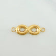 Herraje Infinito 0.7 g / 2.2 cm Oro Amarillo 18K