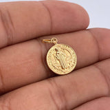 Dije San Benito 0.9gr / 2.3cm / Oro Amarillo 18K &