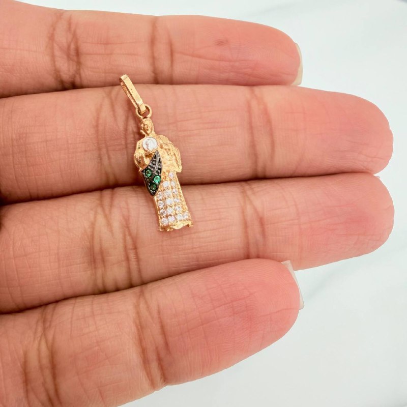 Dije San Judas Tadeo 1 g / 2.5 cm Tres Oros 18K