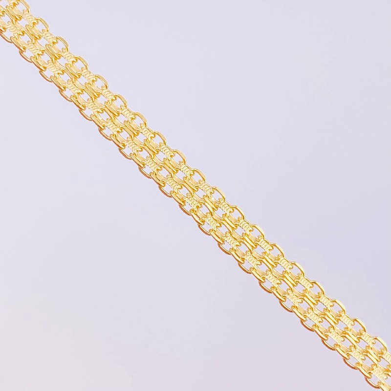 Cadena China 2.75g / 45cm / 2.2mm Oro Amarillo 18K
