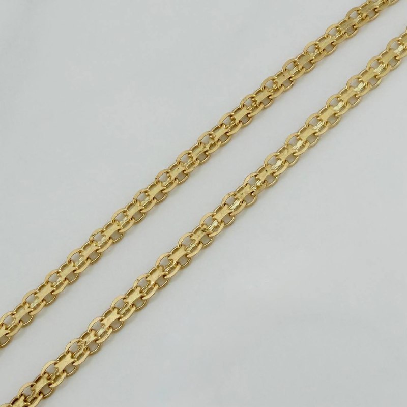 Cadena China 8 g / 72.2 cm / 2.43 mm Oro Amarillo 18K
