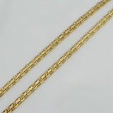 Cadena China 8 g / 72.2 cm / 2.43 mm Oro Amarillo 18K