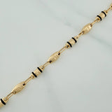 Pulso Rustico Corona 5.3 g / 21.5 cm / 4.6 mm Oro Amarillo 18K
