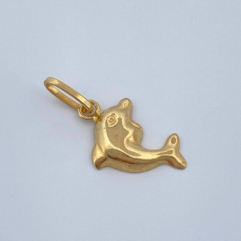 Dije Delfin 0.45gr / 2cm / Oro Amarillo 18K &
