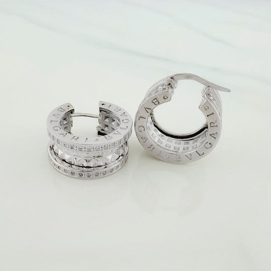 Candongas BV 12.45gr / 2cm / Oro Blanco 18K $