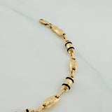 Pulso Rustico Corona 5.3 g / 21.5 cm / 4.6 mm Oro Amarillo 18K