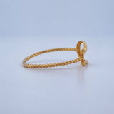 Anillo Arpa 0.75gr / T7 1/4 / Oro Amarillo 18K &