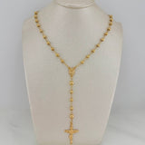 Rosario Virgen Milagrosa 10.55gr / 39.5cm / Oro Amarillo 18K %
