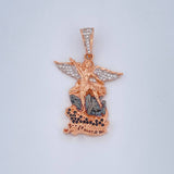 Dije San Miguel Arcángel 7.7gr / 4.1cm / Tres Oros 18K $