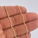 Cadena Escalera 1.95gr / 45cm / Oro Amarillo +3 18K $