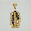 Dije Virgen Guadalupe 15.35 g / 5.2 cm Tres Oros 18K