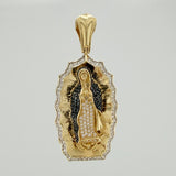 Dije Virgen Guadalupe 15.35 g / 5.2 cm Tres Oros 18K