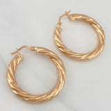 Candongas Emmi 3.8 g / 3 cm Oro Rosa 18K