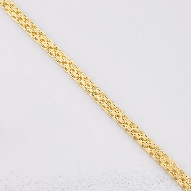 Pulso Chino 1.55g / 21.1cm / 2.75mm Oro Amarillo 18K