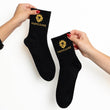 Medias Gold Lovers negras