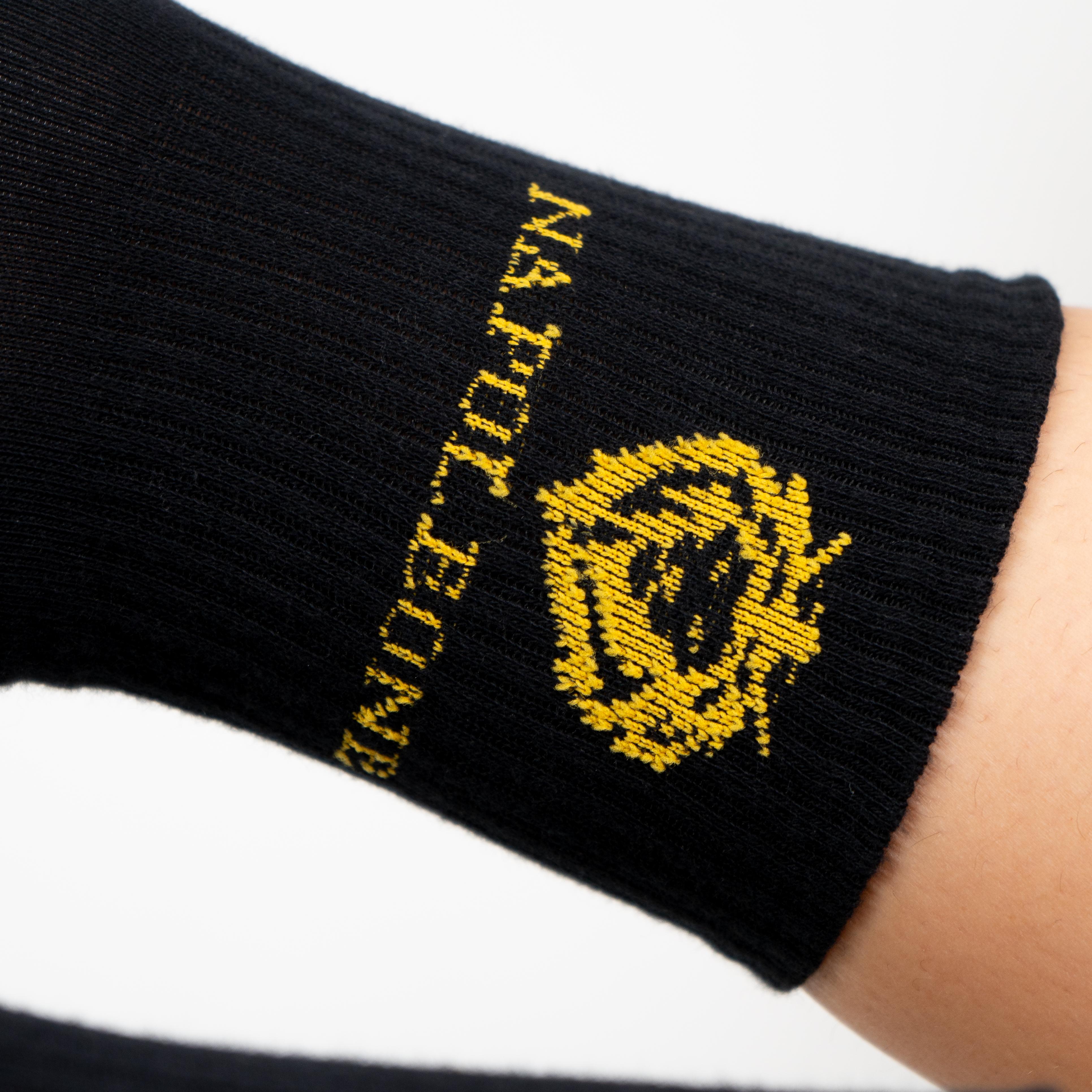 Medias Gold Lovers negras