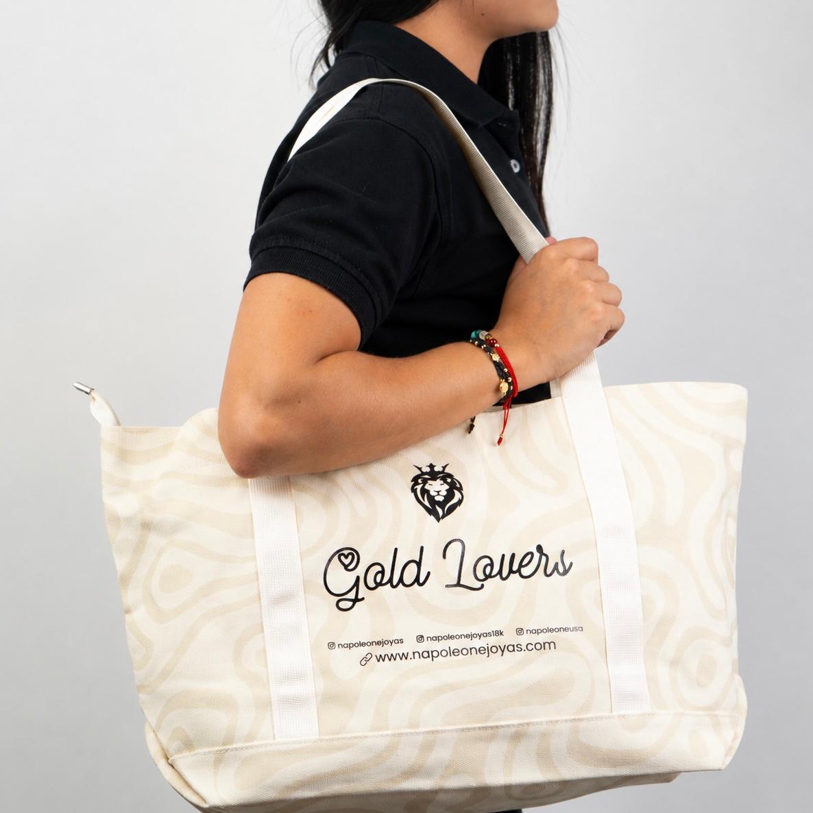Bolso playero Gold Lovers
