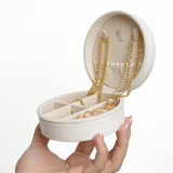 Joyero Traveler Gold Lovers blanco