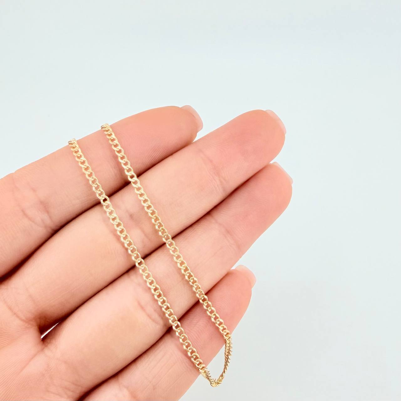 Cadena Cubana 1.25 g / 46 cm / 1.55 mm Oro Amarillo 18K