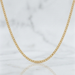 Cadena Cubana 2.1 g / 60.5 cm / 1.8 mm Oro Amarillo 18K